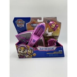 PAW Patrol Air Rescue Skye Action Figure & Hero Claw Jet Vehicle NEW